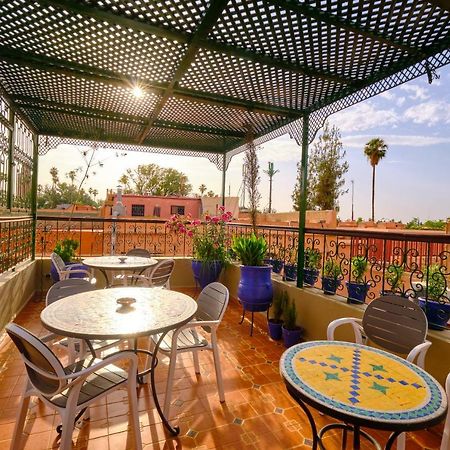 Hotel Central Palace Marrakesh Bagian luar foto