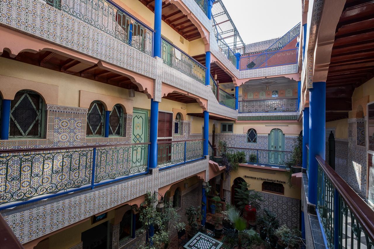 Hotel Central Palace Marrakesh Bagian luar foto