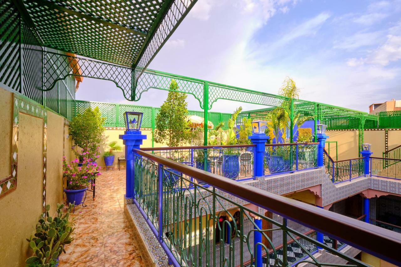 Hotel Central Palace Marrakesh Bagian luar foto